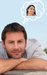 Older Man Dreaming about a Woman
