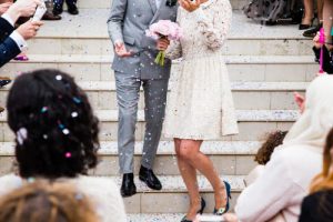 If you're marriage-minded and you follow coach Amy's online dating profile advice, you will wind up married like this couple.