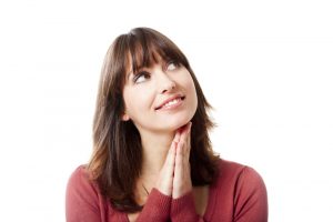 Woman wondering how to find her perfect match.